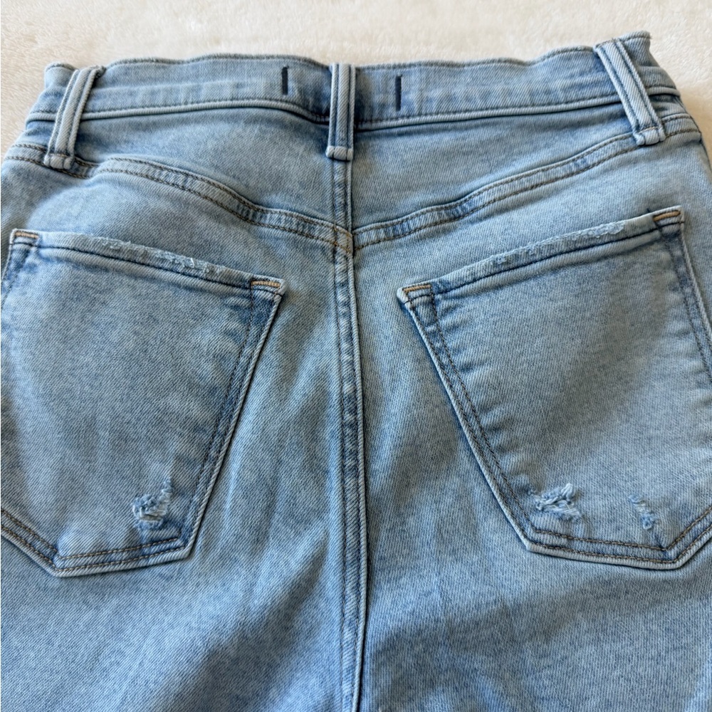 Abercrombie & Fitch Light Blue Flare Jeans- high rise, size 26. Bell bottoms - Picture 9 of 13